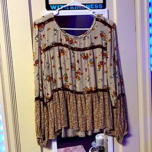 Loose fitting long sleeve shirt from Maurice’s